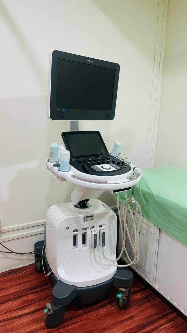 Echocardiography diagnostic facility at Venugram Hospital