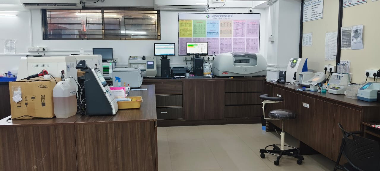 Advanced Cath Lab for cardiac procedures at Venugram Hospital